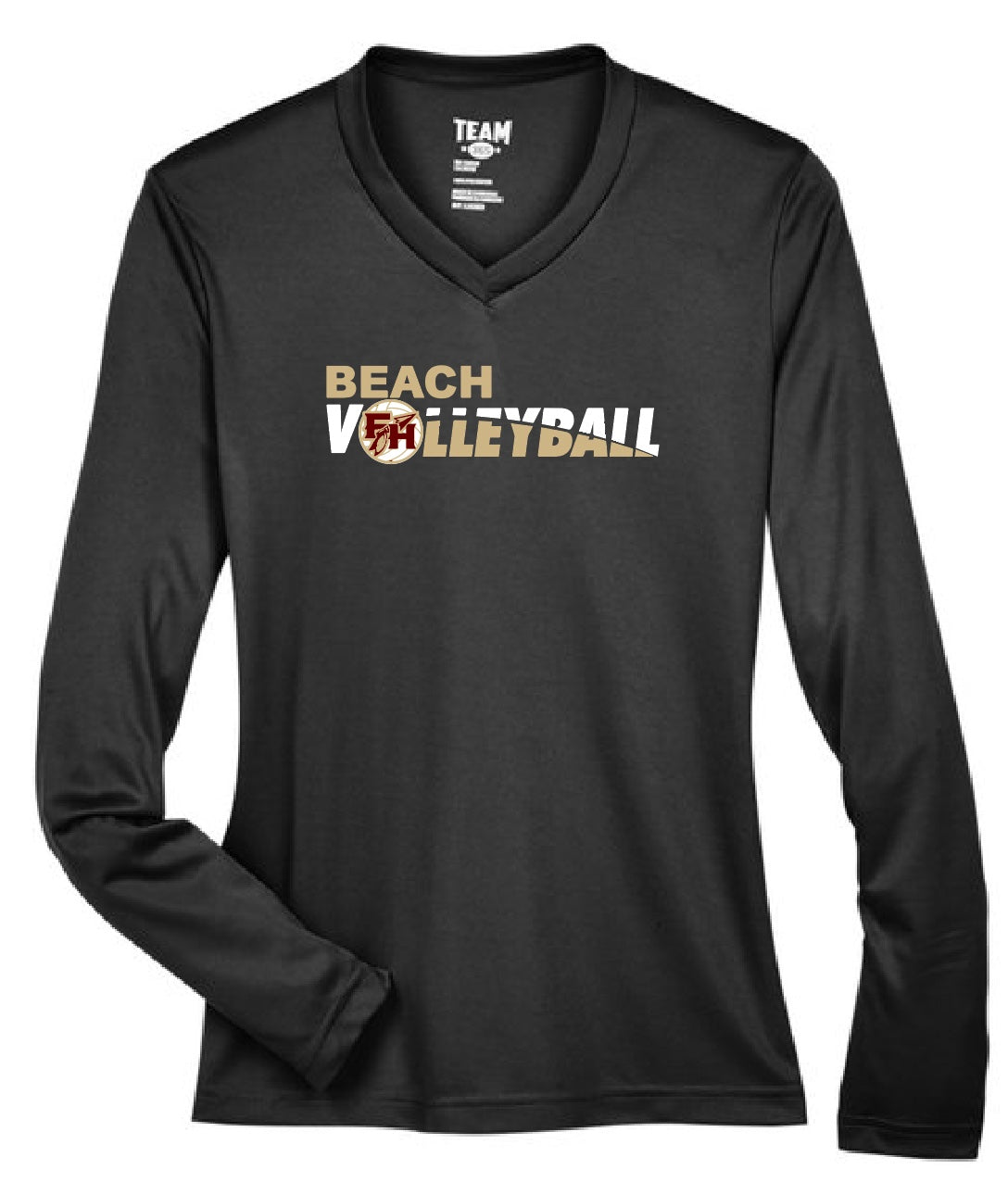 Long Sleeve Practice Jersey- Ladies V-Neck